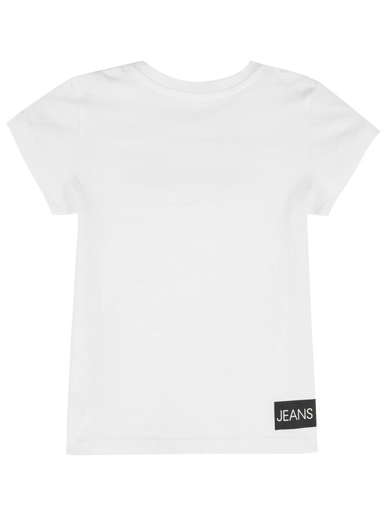 Calvin Klein Jeans Calvin Klein Jeans Póló IG0IG00380 Fehér Regular Fit