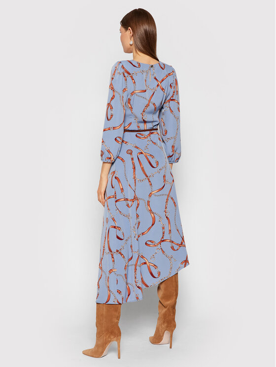 Rinascimento Rinascimento Повсякденна сукня CFC0018034002 Голубий Regular Fit