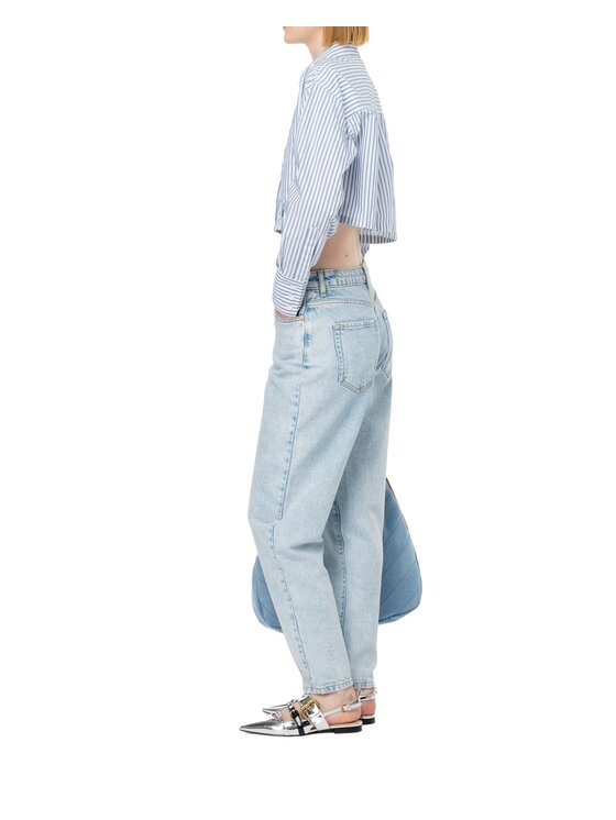 PINKO Pinko Πουκάμισο CAMICIA DONNA PINKO Μπλε Casual Fit