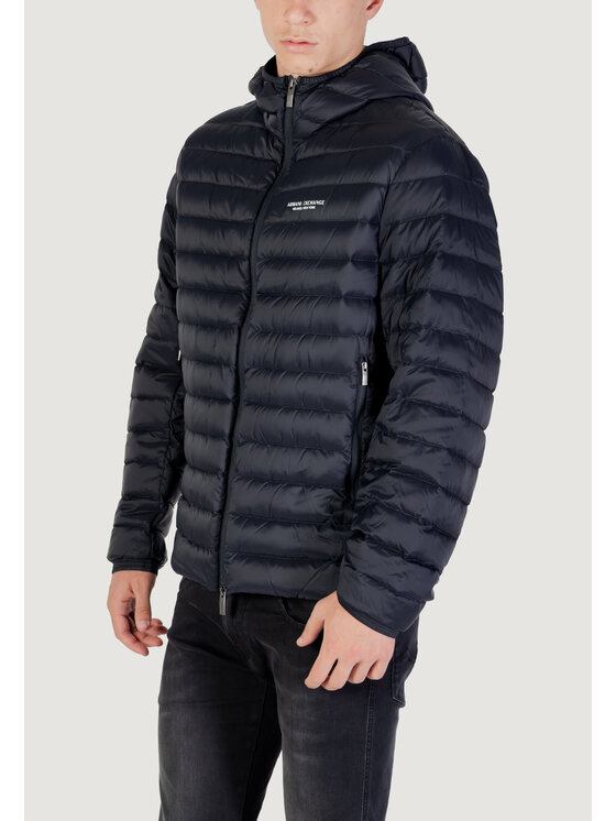 Armani Exchange Armani Exchange Kurtka puchowa DOWN JACKET Niebieski Egg Fit