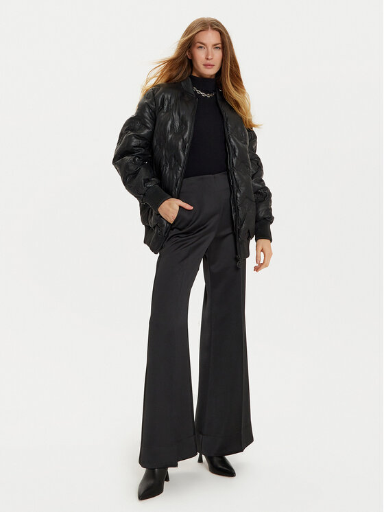 Guess Guess Odinė striukė Marianne W4BL60 WGB20 Juoda Regular Fit