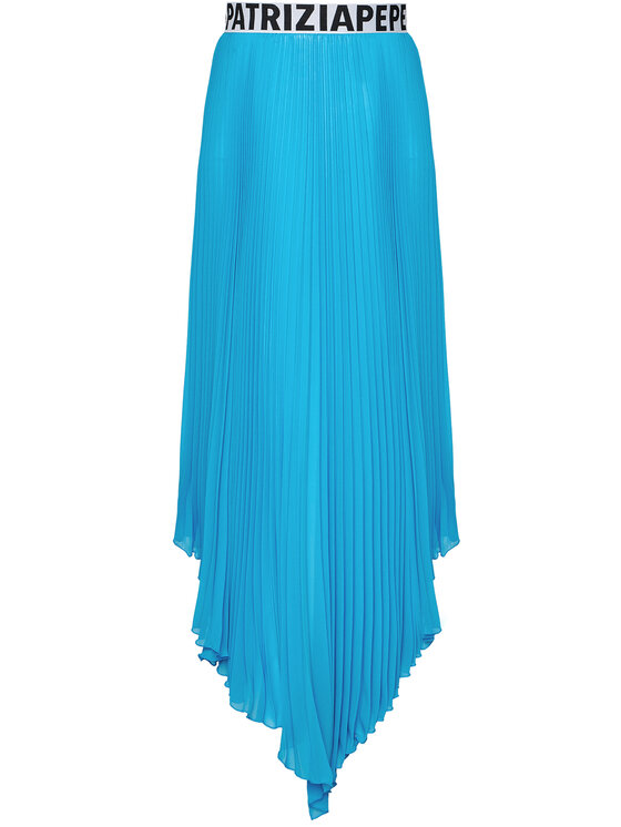 Patrizia Pepe Patrizia Pepe Gonna plissettata 2G0805/A3ZQ-C863 Blu Regular Fit