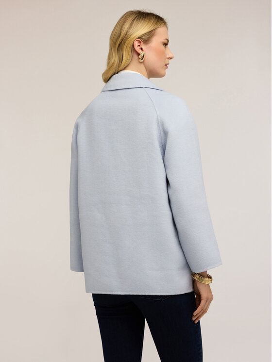 Motivi Motivi Cappotto invernale 0002W000125N004 Turchese Over Fit