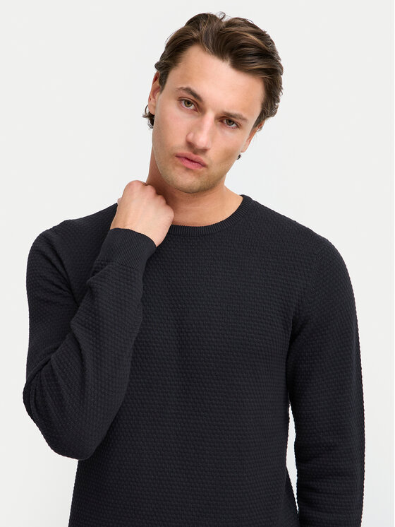 Blend Blend Πουλόβερ 20717257 Μαύρο Regular Fit