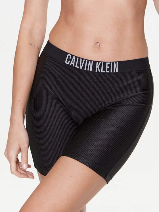 Calvin Klein Swimwear Pantaloni scurți pentru înot KW0KW02021 Negru