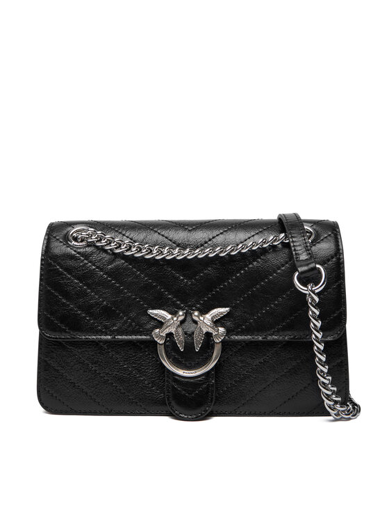 PINKO PINKO Torbica Love One Light Mini Al 25-26 PLTT 106173 A2JC Crna