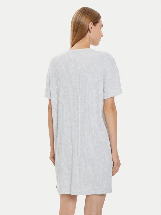 Tommy Hilfiger Tommy Hilfiger Ежедневна рокля UW0UW05569 Сив Relaxed Fit