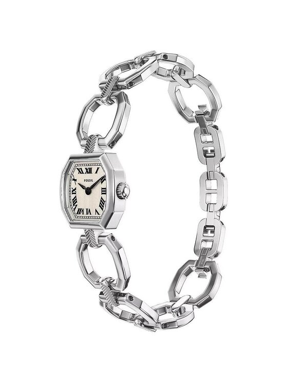 Fossil Fossil Zegarek ES5485 Srebrny