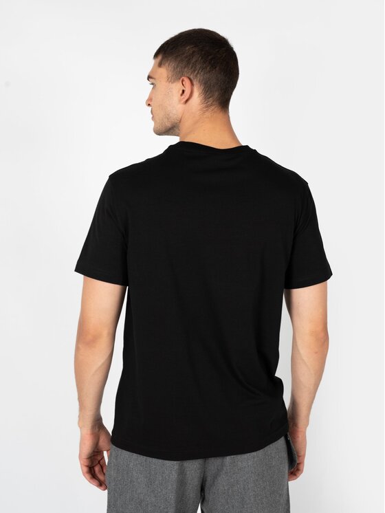 Les Hommes Les Hommes T-Shirt LBT1026700F Μαύρο Regular Fit