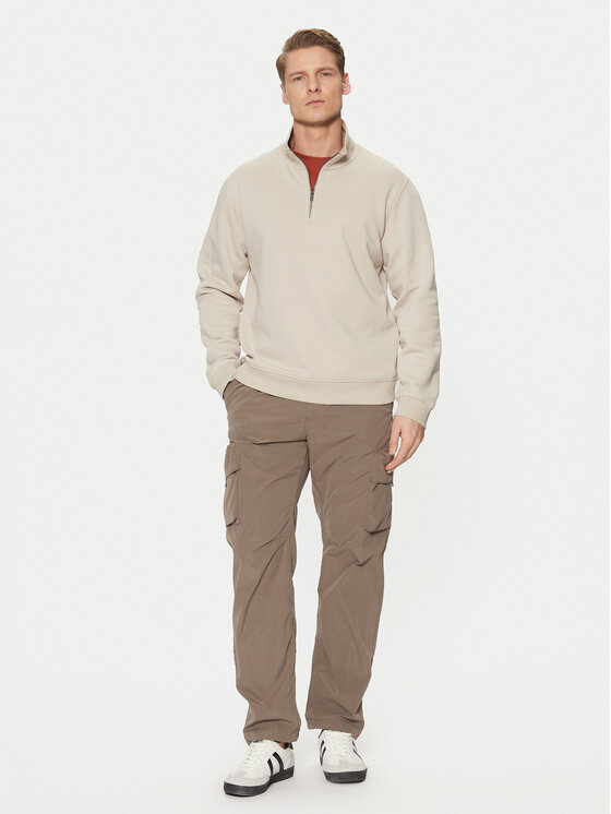Jack&Jones Jack&Jones Džemperis Bradley 12250747 Smėlio Relaxed Fit