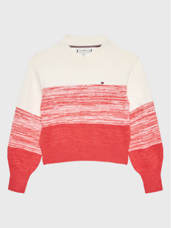 Tommy Hilfiger Pulover KG0KG07107 D Colorat Regular Fit
