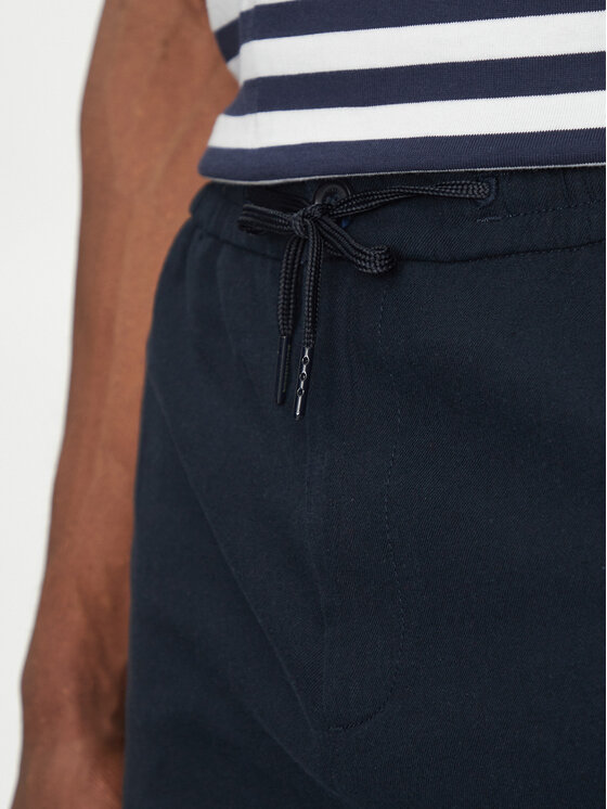 Scotch & Soda Scotch & Soda Auduma šorti 180322 Tumši zils Regular Fit