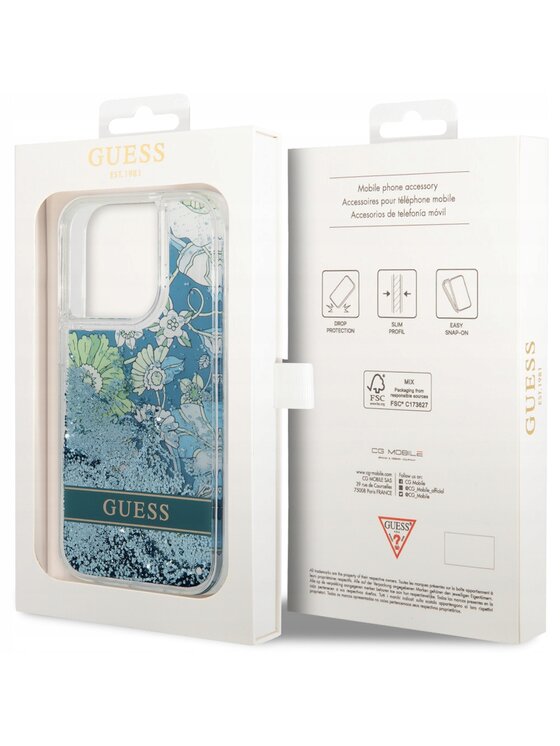 Guess Guess Etui na telefon Flower Kolorowy
