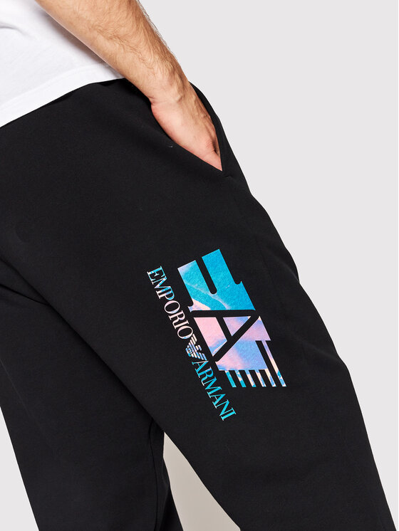 EA7 Emporio Armani Долнище анцуг 3LPP89 PJFNZ 1200 Черен Regular Fit ...