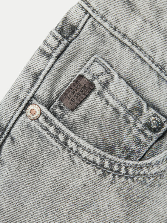 NAME IT NAME IT Jeans hlače Ryan 13224456 Siva Straight Fit