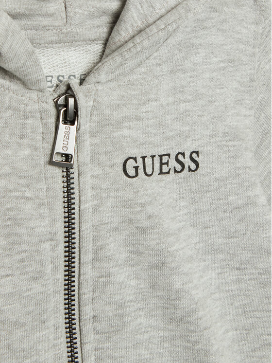 Guess Guess Majica dugih rukava N3YQ07 KAUG0 Siva Regular Fit