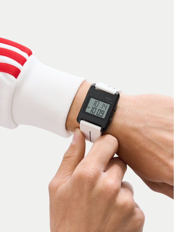 adidas adidas Uhr AO Street Retro Pop Three AOST25536 Weiß