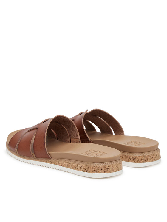 Skechers Skechers Nazouváky BOBS Desert Kiss Low-Peak Look 114707/CSNT Hnědá