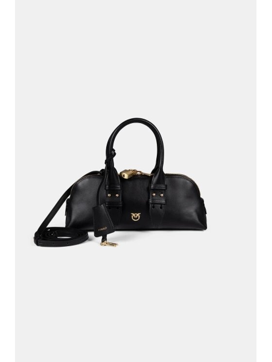 PINKO PINKO Torbica Bowling Bag Baguette Crna
