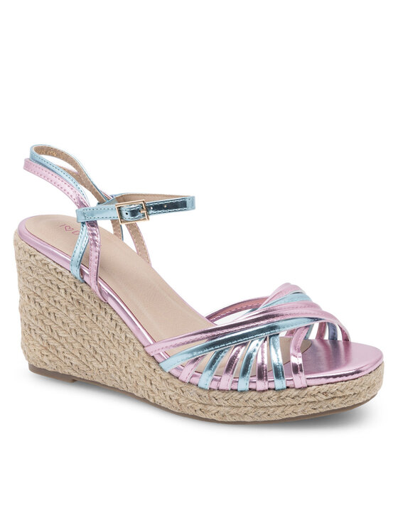 DeeZee DeeZee Espadryle WYL2610-01 Różowy