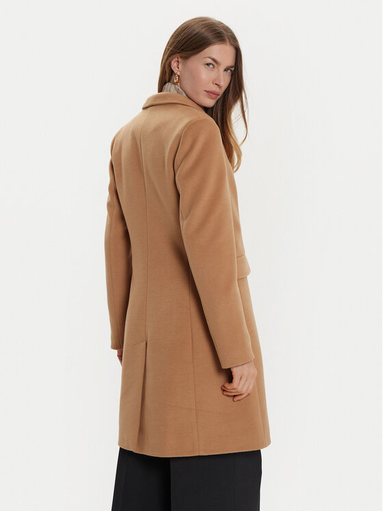 Maryley Maryley Prijelazni kaput 24IB808/14ER Smeđa Regular Fit