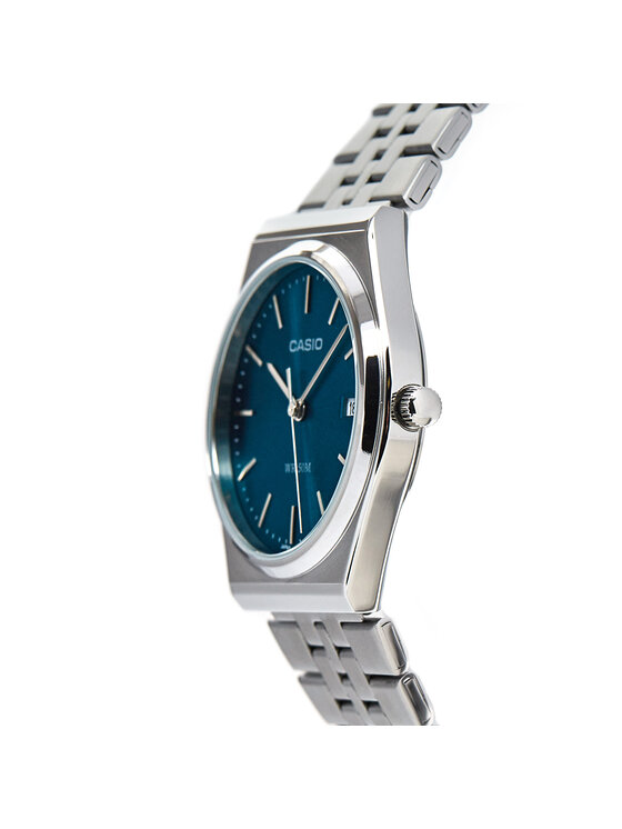 Casio Casio Zegarek MTP-B145D-2A2VEF Srebrny