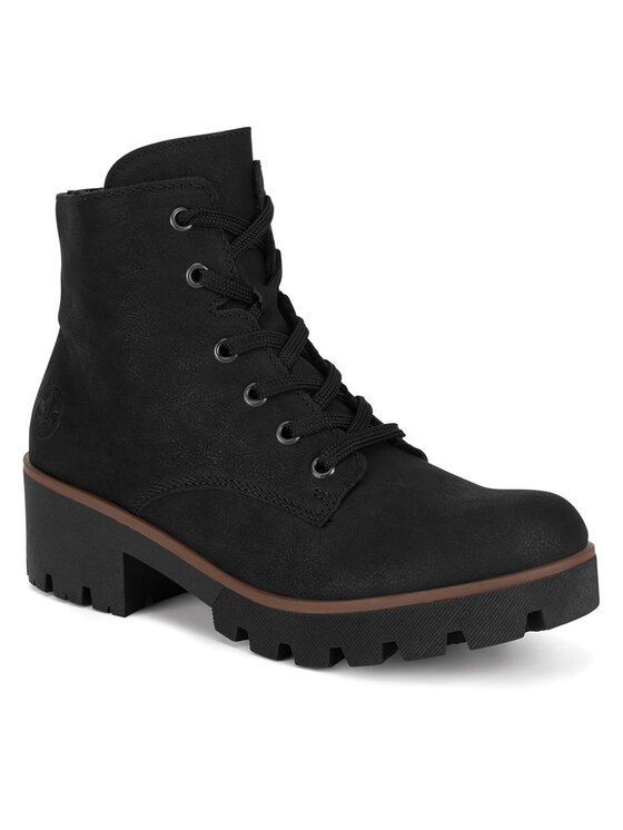 Rieker Rieker Botine 79240-00 Negru