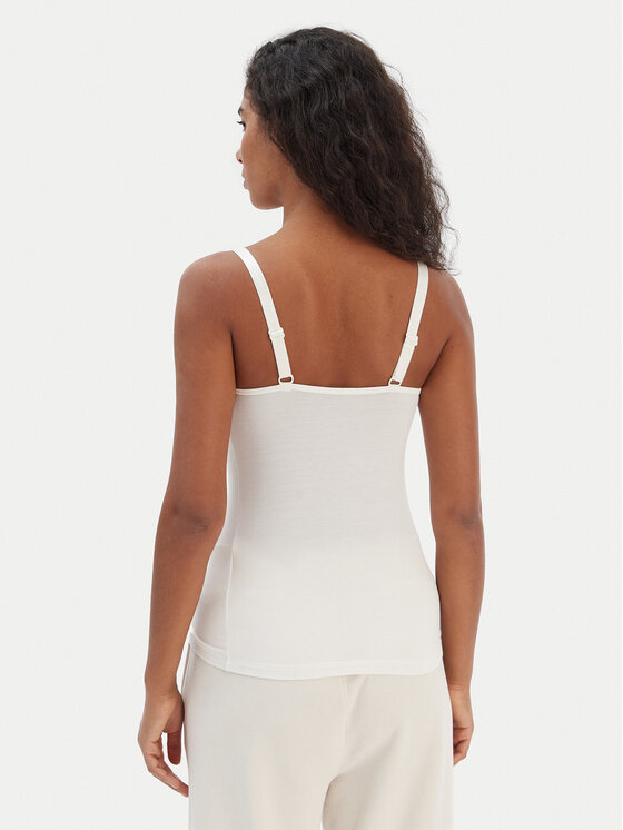 BOSS Boss Top 50515379 Valge Regular Fit