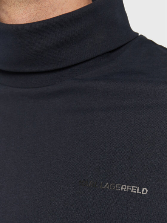 KARL LAGERFELD KARL LAGERFELD Dolčevita 755032 524226 Tamnoplava Regular Fit