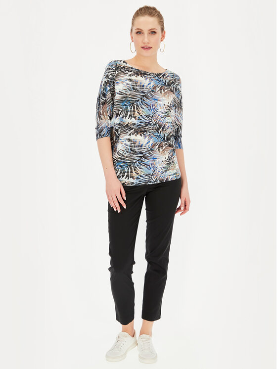 Potis & Verso Potis & Verso Bluzka Majorka Kolorowy Relaxed Fit