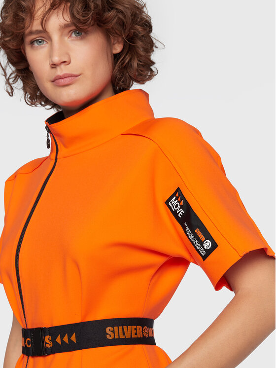 Sportalm Sportalm Vsakodnevna obleka 9855502023 Oranžna Regular Fit