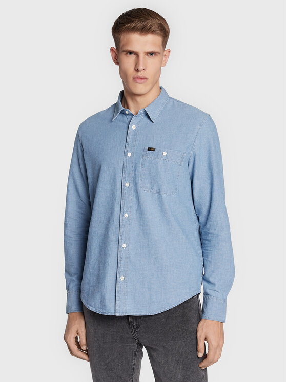 Lee Lee Ing Leesure L66NMWUF 112145379 Kék Regular Fit