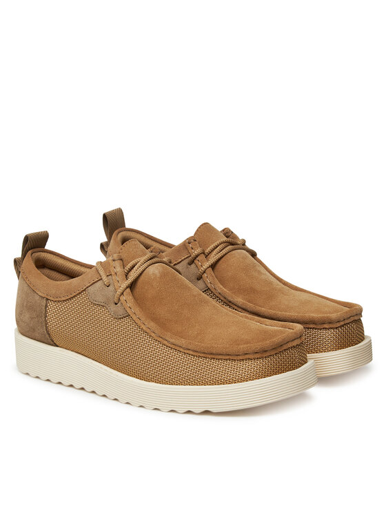 Clarks Clarks Półbuty Wallabee FTR 2 Lo 26181388 Brązowy