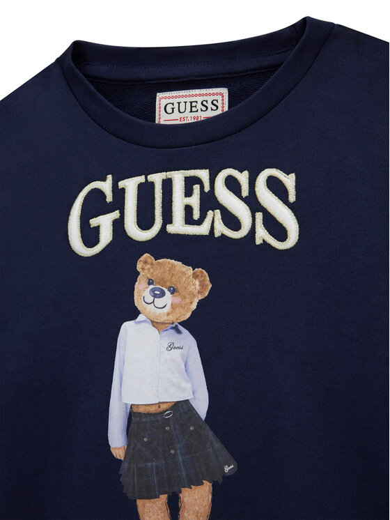 Guess Guess Pluus J6YQ01 K4419 Tumesinine Regular Fit