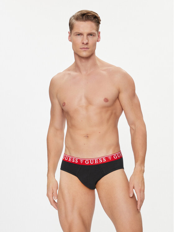 Guess Guess Набір з 3 пар сліпів U97G00 KCD31 Сірий