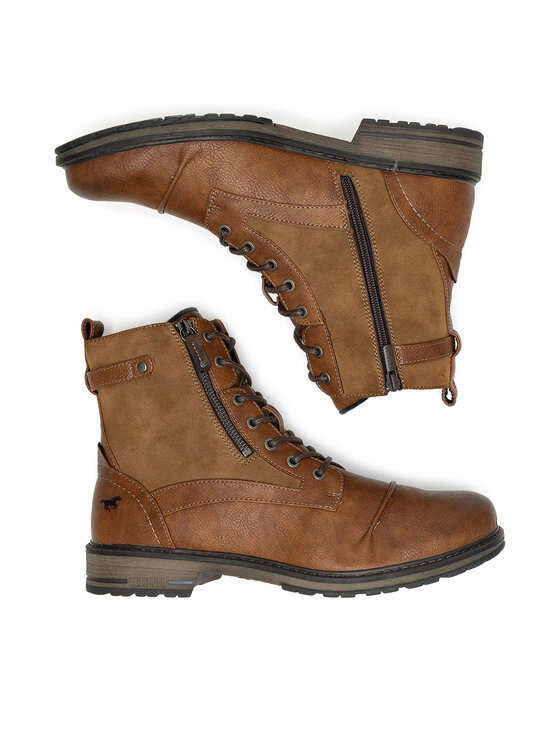 Mustang Mustang Šnurovacia obuv 4157-503 Hnedá