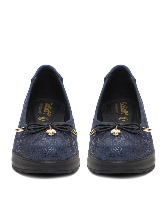 Go Soft Go Soft Ballerinas CEO-WI16-3243-02 Dunkelblau