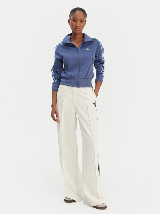 adidas adidas Majica dugih rukava Firebird Classic KC6565 Plava Regular Fit