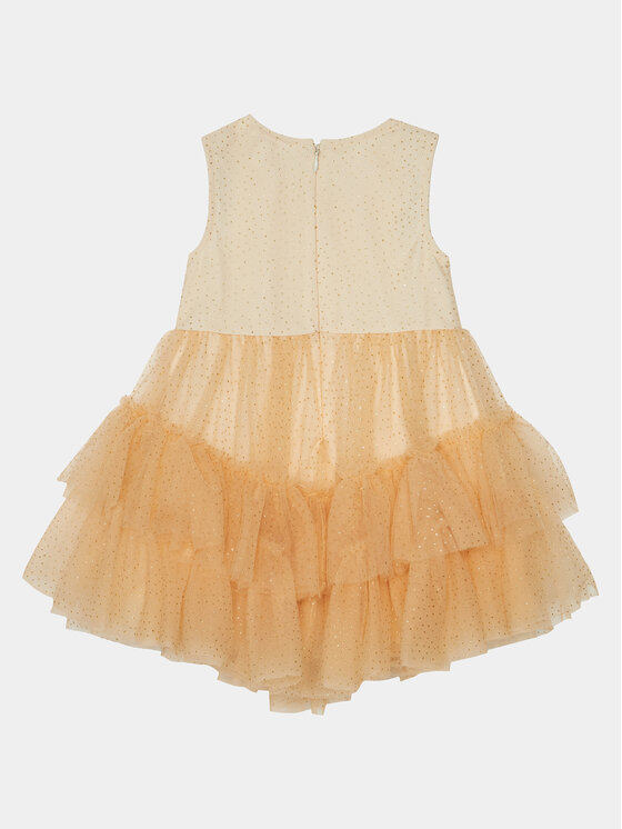 Guess Guess Kleid für den Alltag A4RK03 KC3F0 Beige Regular Fit