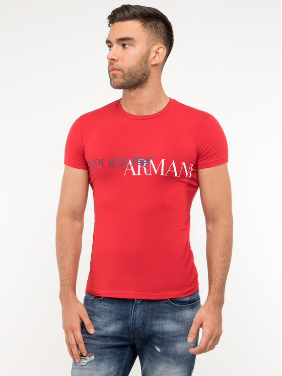 Emporio Armani Underwear Emporio Armani Underwear Póló 111035 9P516 00074 Fekete Slim Fit