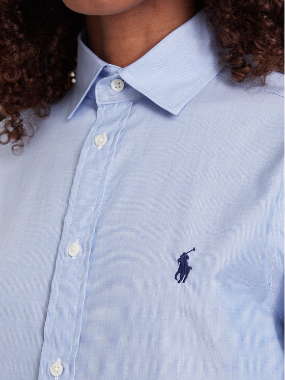 Polo Ralph Lauren Polo Ralph Lauren Krekls 211B23217001 Gaiši zila Slim Fit