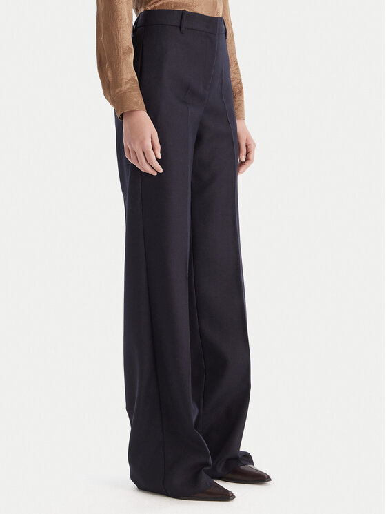 Marella Marella Pantaloni palazzo Renoir 2523136082 Blu scuro Wide Leg