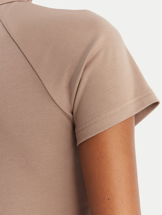 Juicy Couture Juicy Couture T-Shirt Baby JCWCT126317 Beige Slim Fit