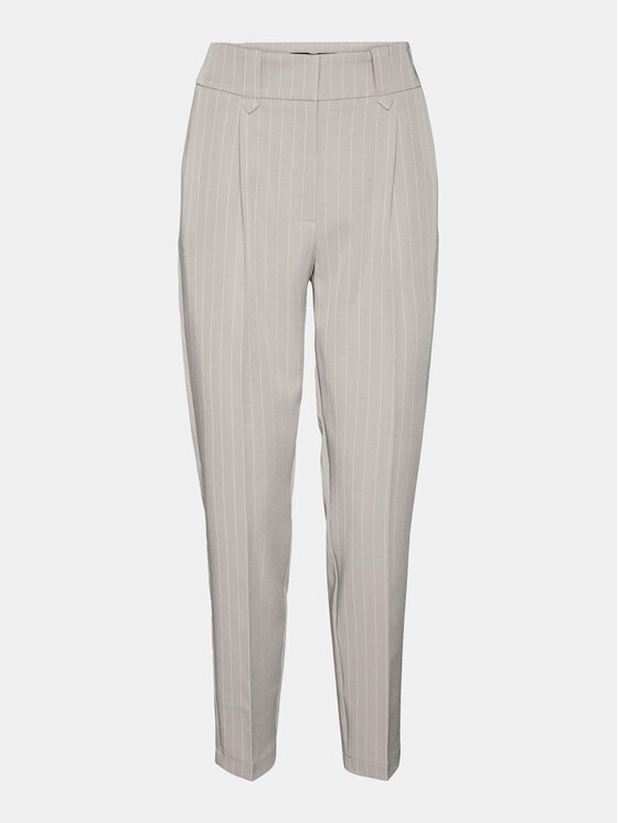 Vero Moda Vero Moda Chino hlače Wendy 10301440 Siva Tapered Fit
