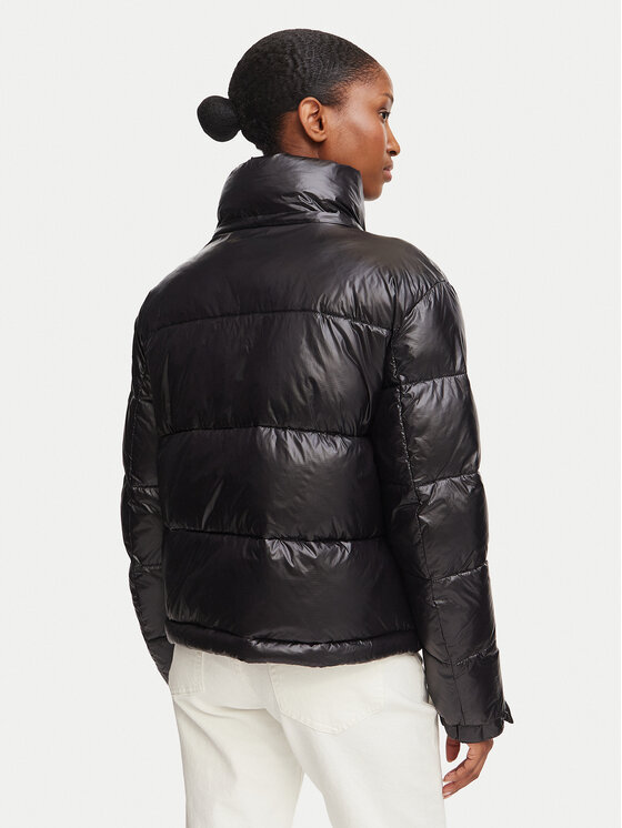 Blauer Blauer Ziemas jaka Gloria 26WBLDC02071 Melns Regular Fit