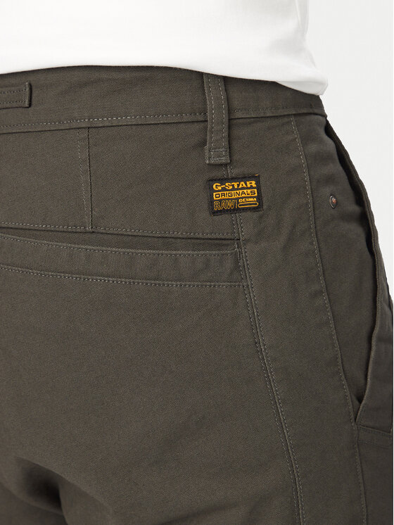G-Star Raw G-Star Raw Pantalon scurți din material Bronson 3.0 D26337-E172 Gri închis Slim Fit