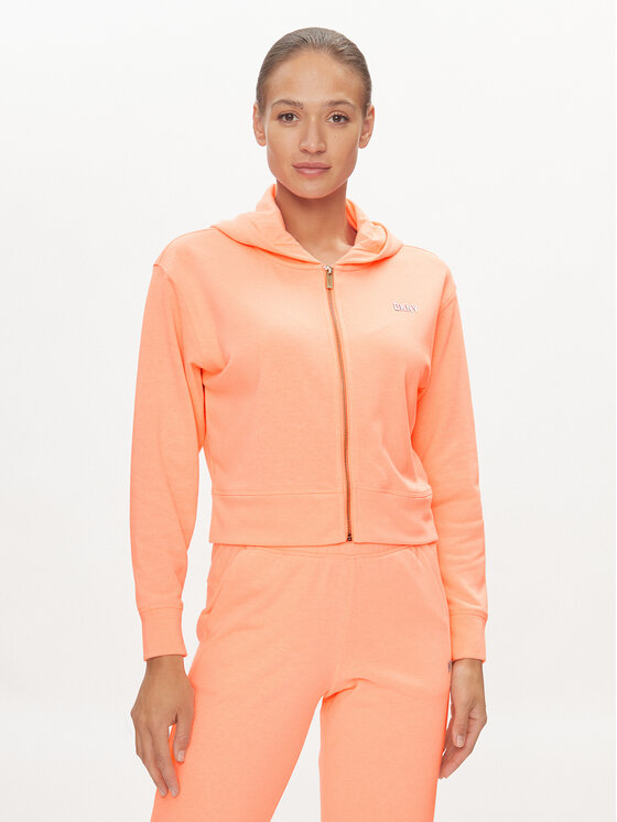 DKNY Sport Mikina DP3J9279 Ružová Classic Fit