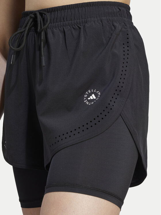adidas by Stella McCartney adidas by Stella McCartney Sportske kratke hlače Stella McCartney TruePurpose 2-in-1 IB6824 Crna Regular Fit