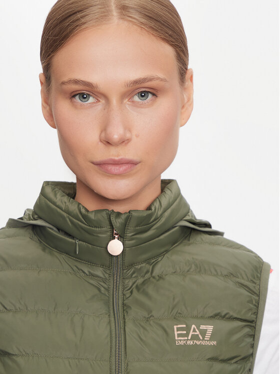 EA7 Emporio Armani EA7 Emporio Armani Bezrękawnik 6DTQ06 TNGPZ Khaki Regular Fit