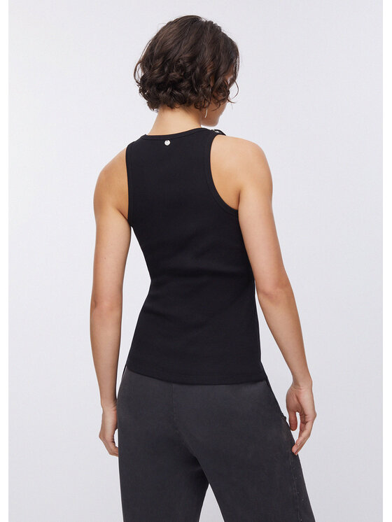 Liu Jo Liu Jo Top UA6354J4822P9713 Nero Regular Fit